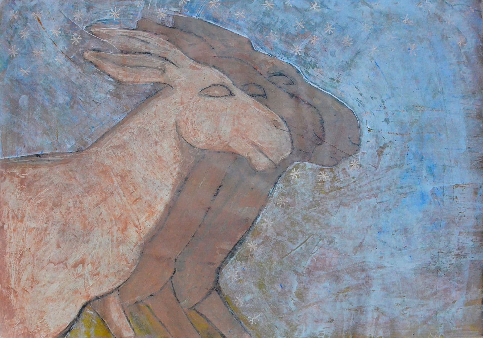 The Donkey, 2015 — work 14 by Reda Abdelrahman