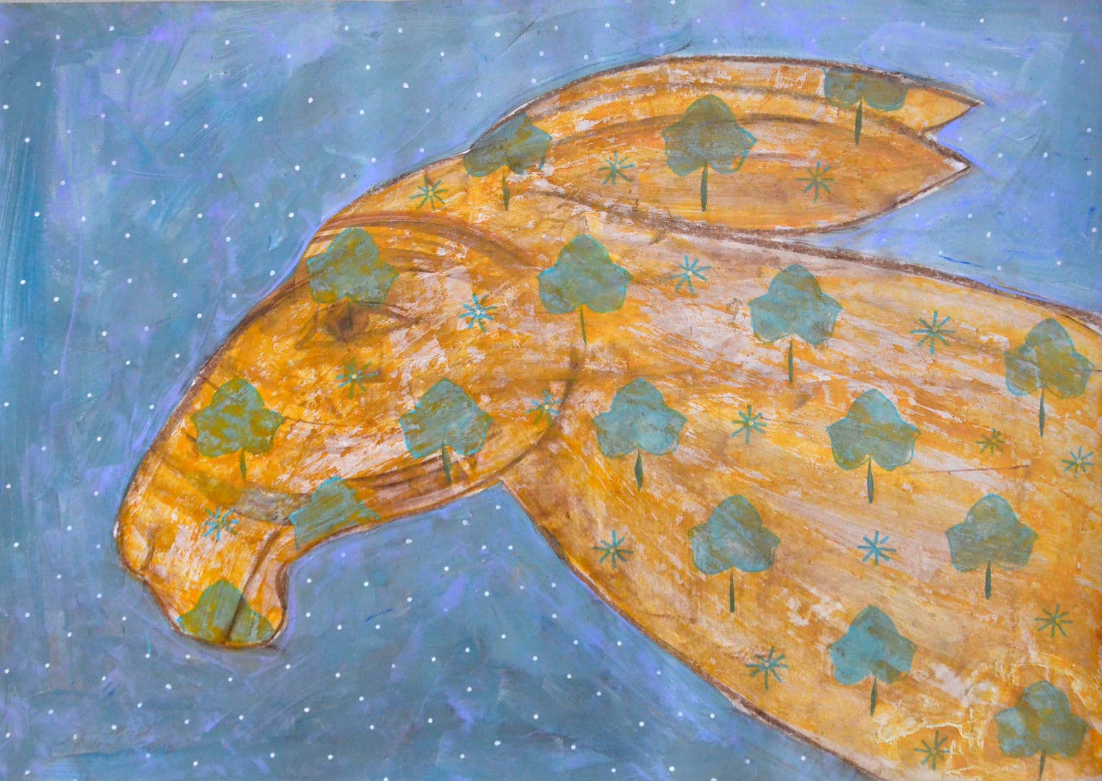 The Donkey, 2015 — work 3 by Reda Abdelrahman