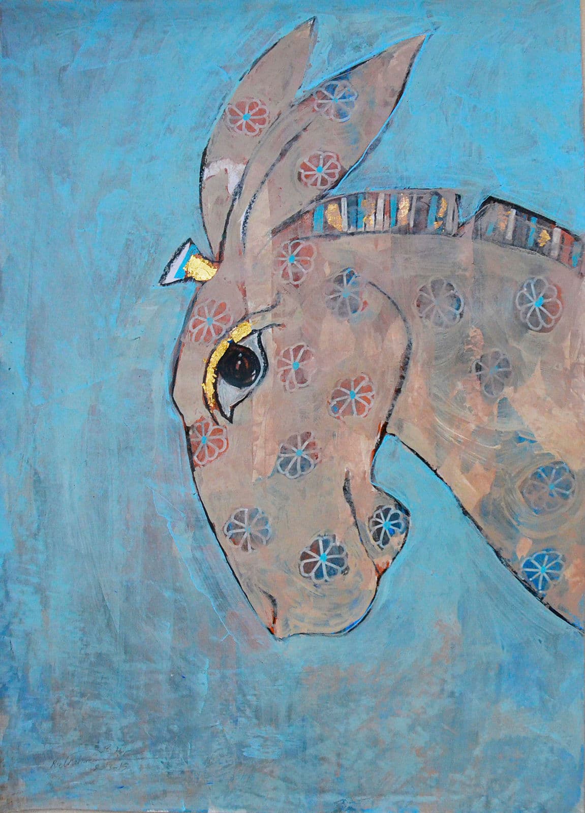 The Donkey, 2015 — work 13 by Reda Abdelrahman