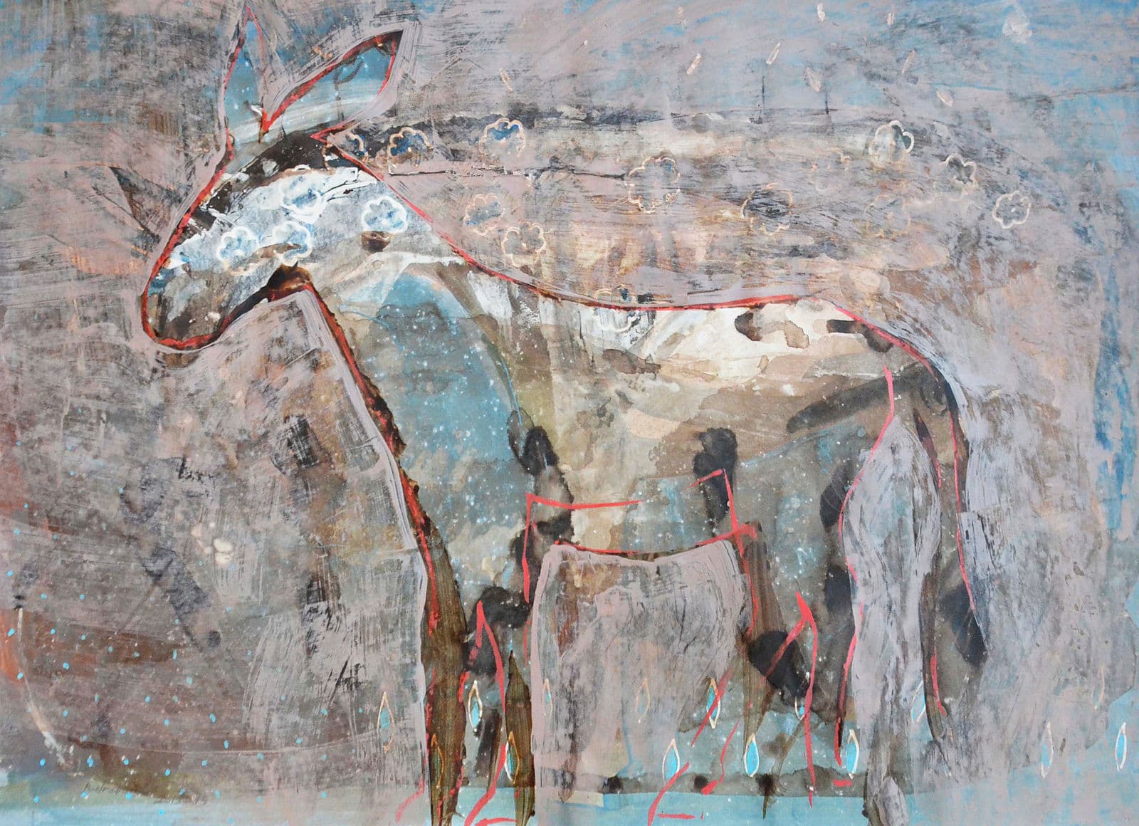 The Donkey, 2015 — work 11 by Reda Abdelrahman
