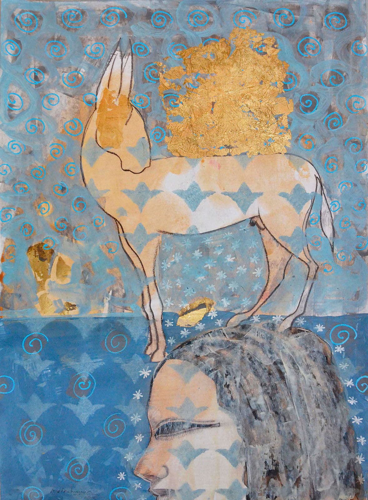 The Donkey, 2015 — work 7 by Reda Abdelrahman