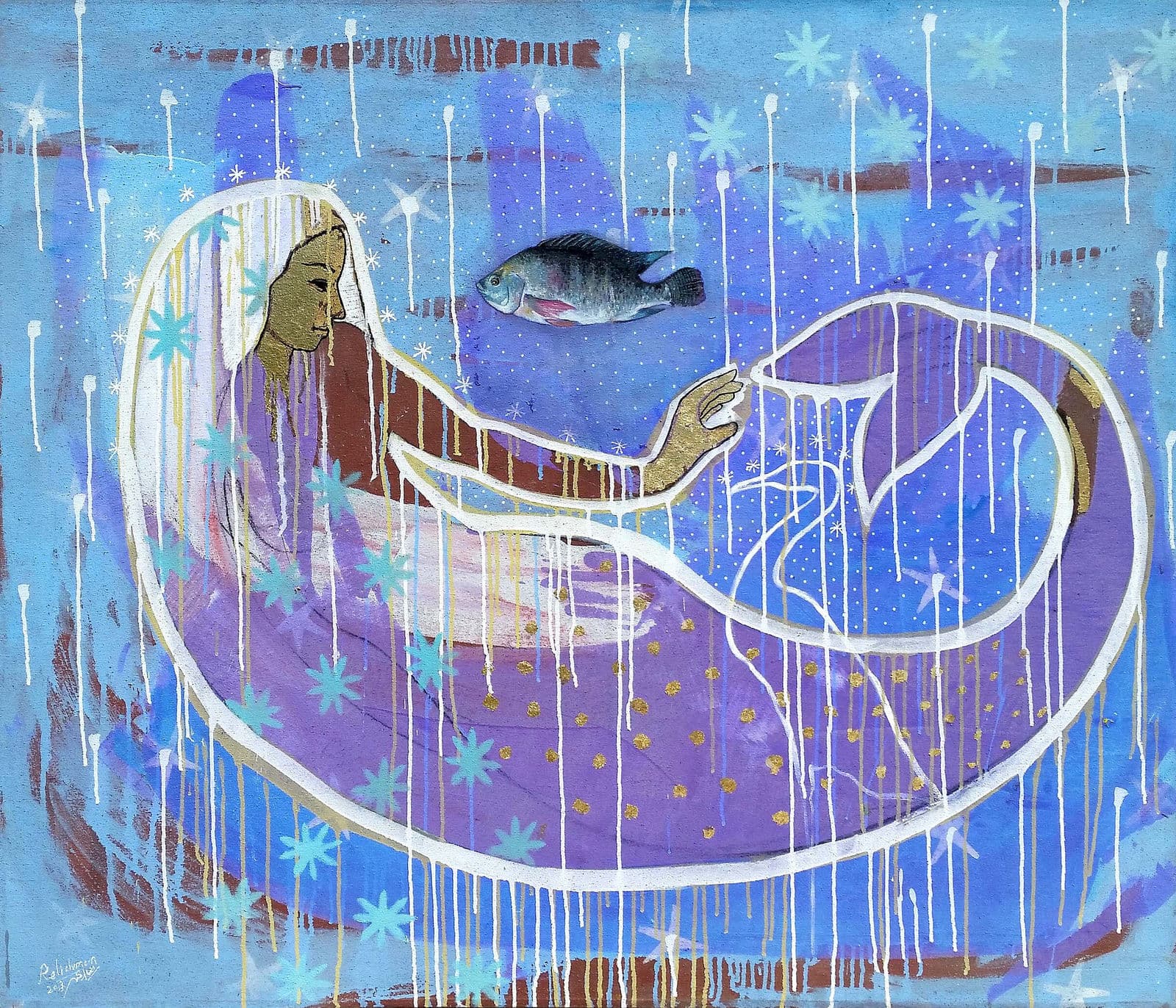 Untitled — work 5 by Reda Abdelrahman