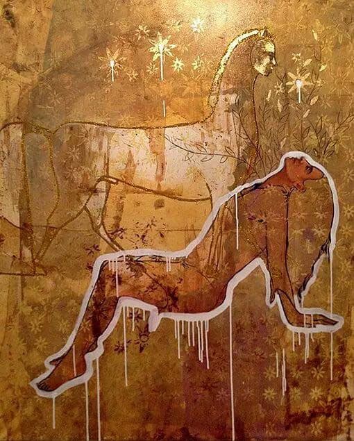 Untitled — work 6 by Reda Abdelrahman