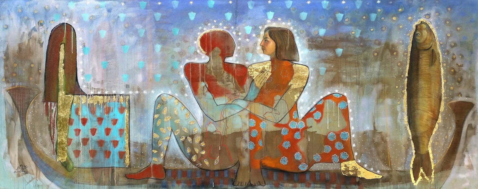 Untitled — work 18 by Reda Abdelrahman