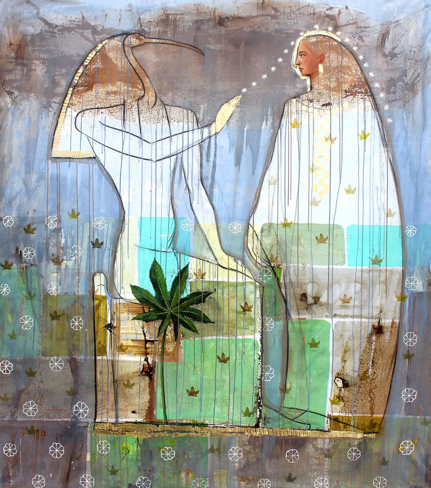 Untitled — work 4 by Reda Abdelrahman